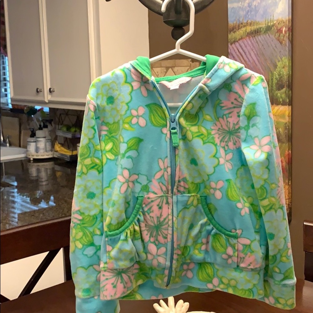 Girls Lilly Pulitzer jump suit size 6